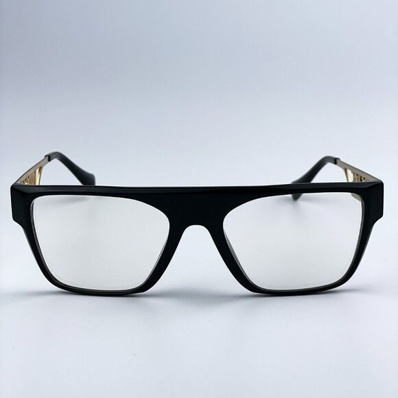 NEW Versace VE3326U GB1 Black Gold Square Unisex Eyeglasses - Picture 3 of 9